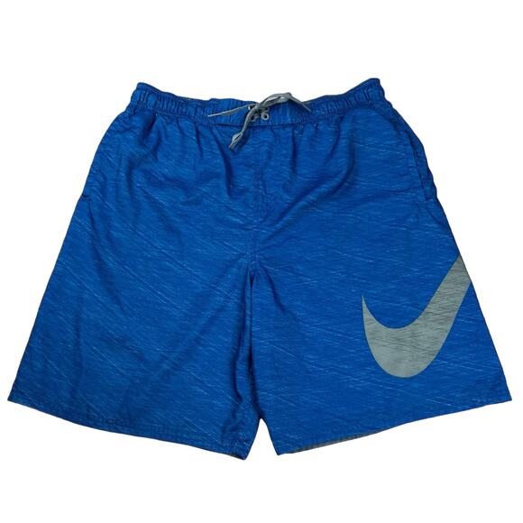 Nike Blue Swim Trunks - Picture 1 of 4